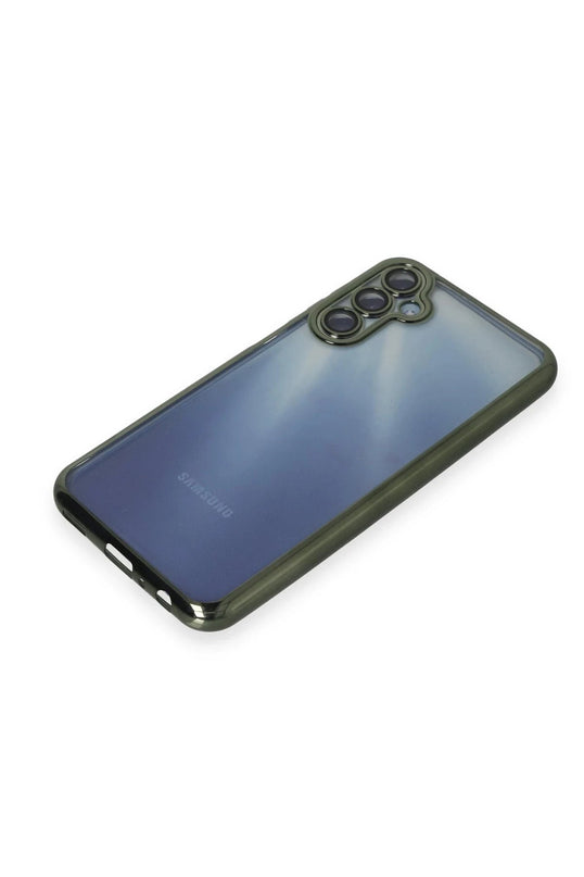 Samsung Galaxy A15 4G Razer Lensli Silikon Kılıf - Yeşil 4
