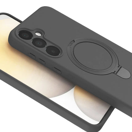 Samsung Galaxy A15 4G Regal Magsafe Standlı Kapak Kılıf - Titan Gri 4