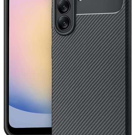 Samsung Galaxy A17 5G Auto Focus Karbon Kapak Kılıf - Siyah