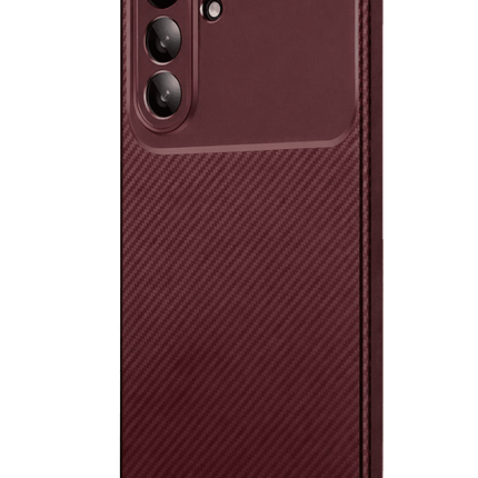 Samsung Galaxy A17 5G Auto Focus Karbon Kapak Kılıf - Bordo 2