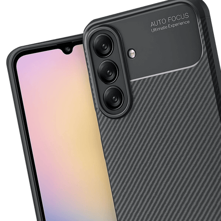 Samsung Galaxy A17 5G Auto Focus Karbon Kapak Kılıf - Siyah 3