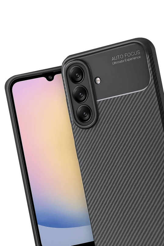 Samsung Galaxy A17 5G Auto Focus Karbon Kapak Kılıf - Siyah 3