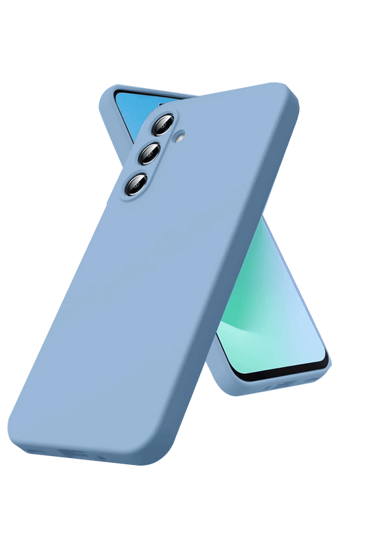 Samsung Galaxy A17 5G First Silikon Kılıf - Mavi