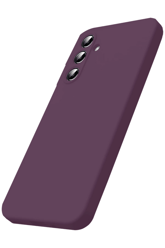 Samsung Galaxy A17 5G First Silikon Kılıf - Mürdüm 2
