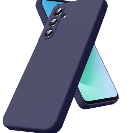 Samsung Galaxy A17 5G First Silikon Kılıf - Lacivert