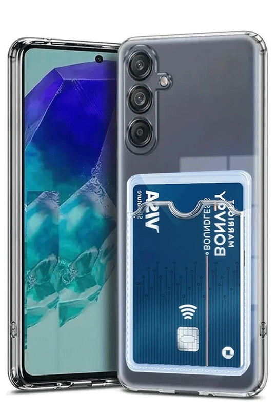 Samsung Galaxy A17 5G Kart Şeffaf Silikon Kılıf