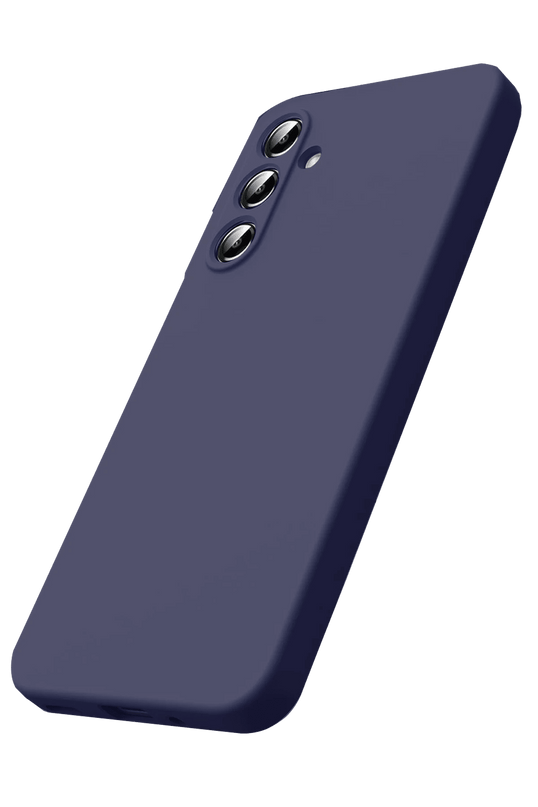 Samsung Galaxy A17 5G Nano içi Kadife Silikon Kılıf - Lacivert 2