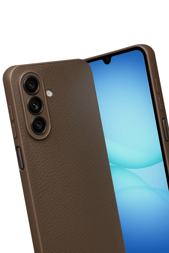 Samsung Galaxy A17 5G Thermax Silikon Kılıf - Kahverengi 2