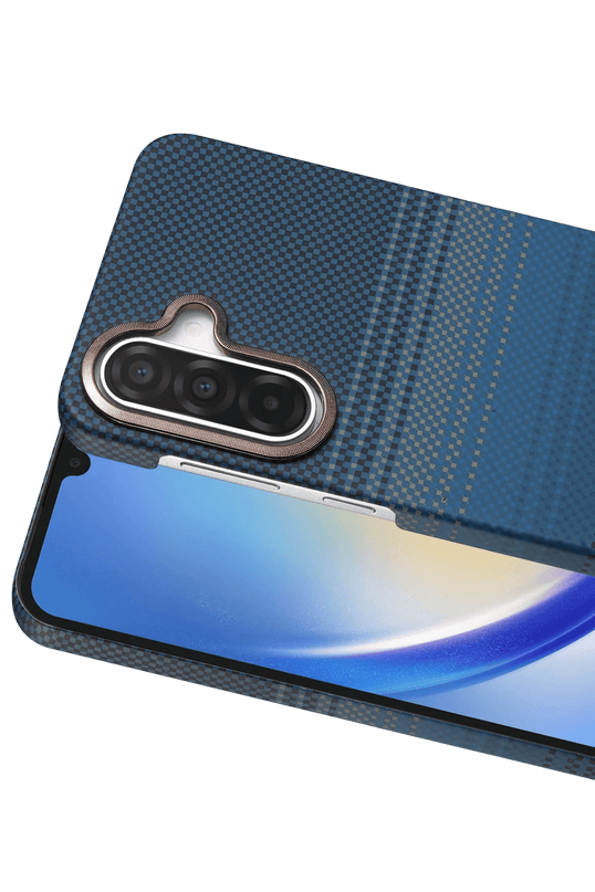 Samsung Galaxy A17 5G Vega Magsafe Kapak Kılıf - Mavi 2