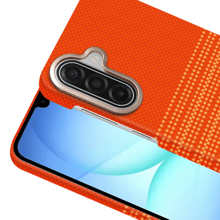 Samsung Galaxy A17 5G Vega Magsafe Kapak Kılıf - Turuncu 2