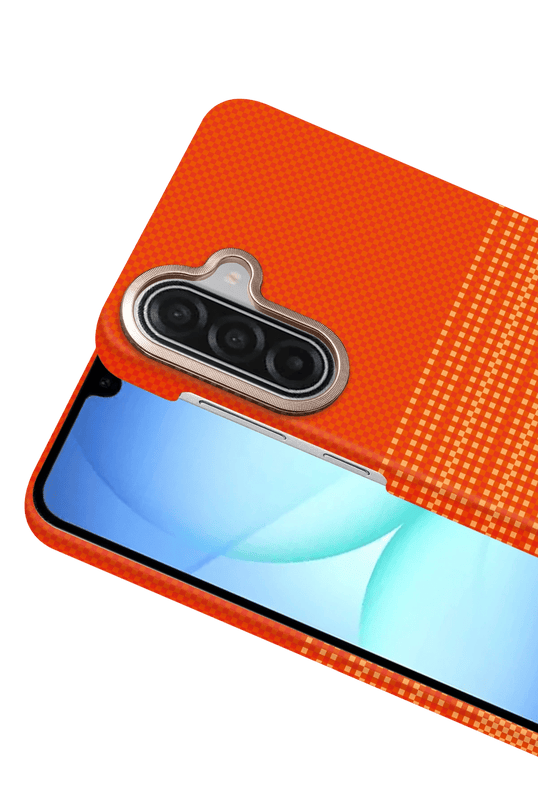 Samsung Galaxy A17 5G Vega Magsafe Kapak Kılıf - Turuncu 2