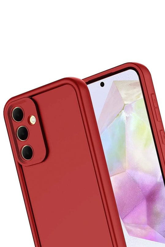 Samsung Galaxy A17 5G Viera Silikon Kılıf - Kırmızı 3
