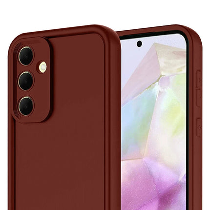 Samsung Galaxy A17 5G Viera Silikon Kılıf - Bordo 2