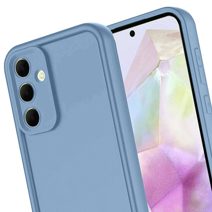 Samsung Galaxy A17 5G Viera Silikon Kılıf - Mavi 3