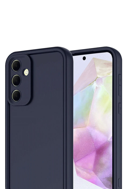 Samsung Galaxy A17 5G Viera Silikon Kılıf - Lacivert 2