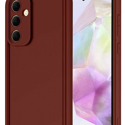 Samsung Galaxy A17 5G Viera Silikon Kılıf - Bordo