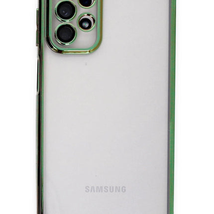 Samsung Galaxy A23 4G Razer Lensli Silikon Kılıf - Yeşil 2