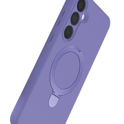 Samsung Galaxy A25 5G Regal Magsafe Standlı Kapak Kılıf - Lila 3