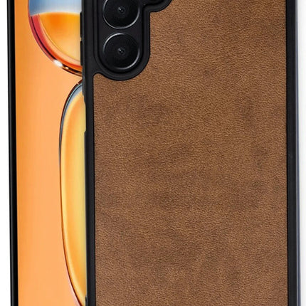 Samsung Galaxy A26 Aras Deri Kapak Kılıf - Taba