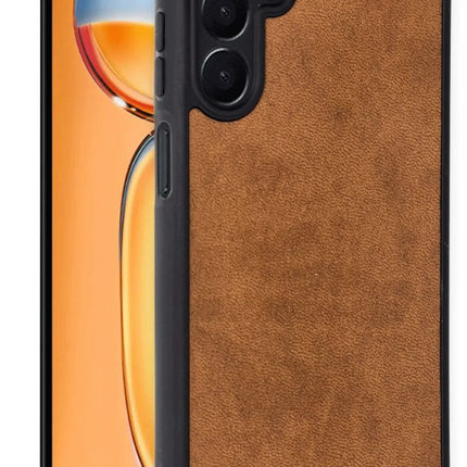 Samsung Galaxy A26 Aras Deri Kapak Kılıf - Taba 2