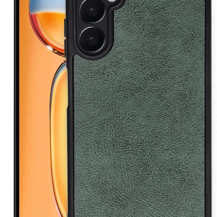 Samsung Galaxy A26 Aras Deri Kapak Kılıf - Koyu Yeşil