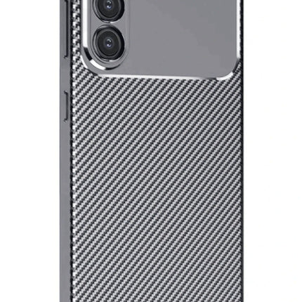 Samsung Galaxy A26 Auto Focus Karbon Kapak Kılıf - Gri