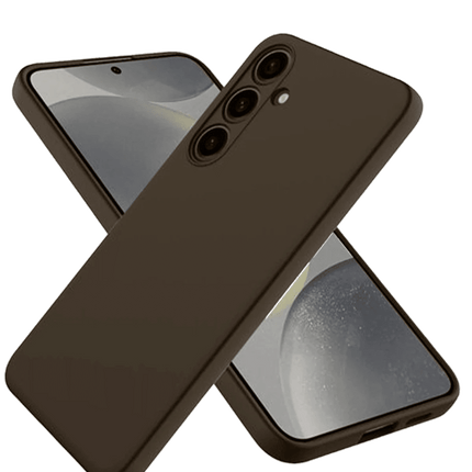 Samsung Galaxy A26 First Silikon Kılıf - Kahverengi