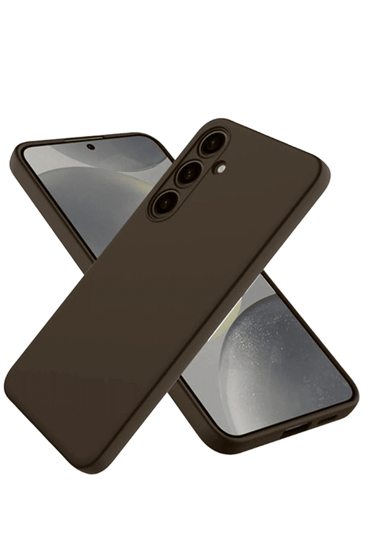 Samsung Galaxy A26 First Silikon Kılıf - Kahverengi