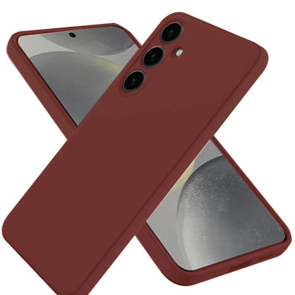Samsung Galaxy A26 First Silikon Kılıf - Bordo