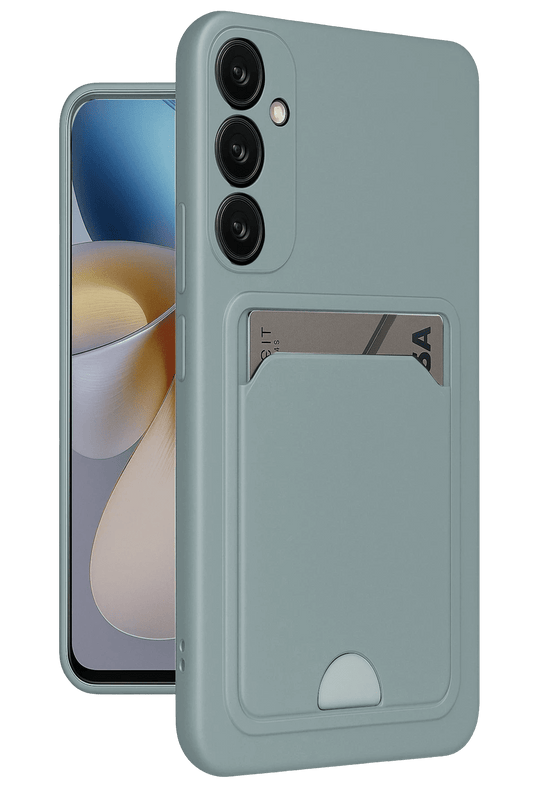 Samsung Galaxy A26 Kelvin Kartvizitli Silikon Kılıf - Açık Yeşil