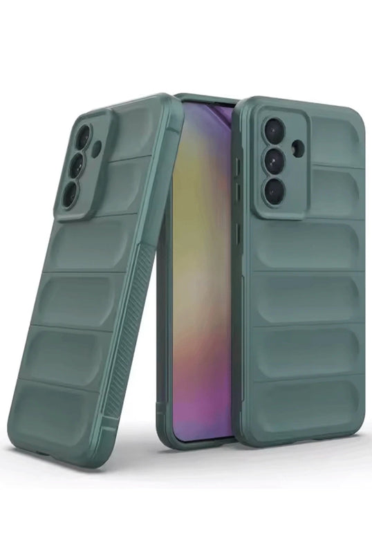 Samsung Galaxy A26 Optimum Silikon Kılıf - Koyu Yeşil