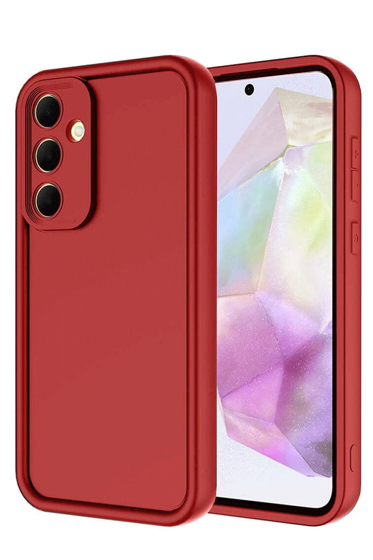 Samsung Galaxy A26 Viera Silikon Kılıf - Kırmızı