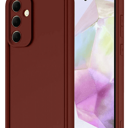 Samsung Galaxy A26 Viera Silikon Kılıf - Bordo