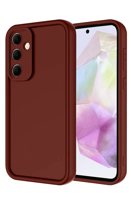Samsung Galaxy A26 Viera Silikon Kılıf - Bordo