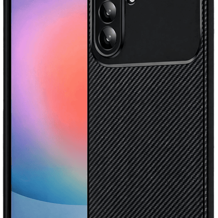Samsung Galaxy A27 5G Auto Focus Karbon Kapak Kılıf - Siyah