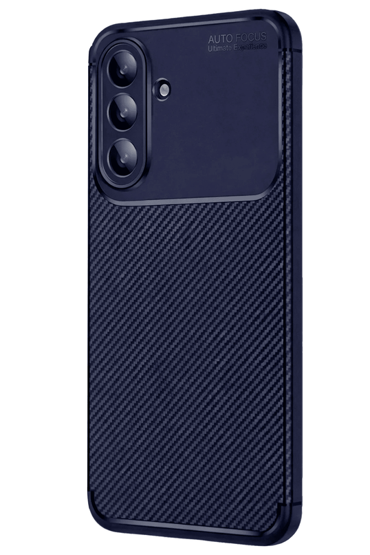Samsung Galaxy A27 5G Auto Focus Karbon Kapak Kılıf - Lacivert 2
