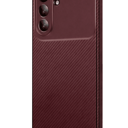 Samsung Galaxy A27 5G Auto Focus Karbon Kapak Kılıf - Bordo 2