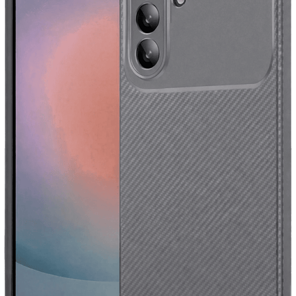 Samsung Galaxy A27 5G Auto Focus Karbon Kapak Kılıf - Gri
