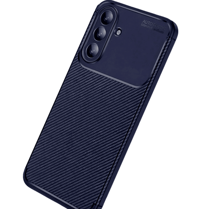 Samsung Galaxy A27 5G Auto Focus Karbon Kapak Kılıf - Lacivert 3