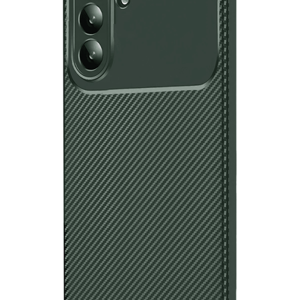 Samsung Galaxy A27 5G Auto Focus Karbon Kapak Kılıf - Yeşil 2