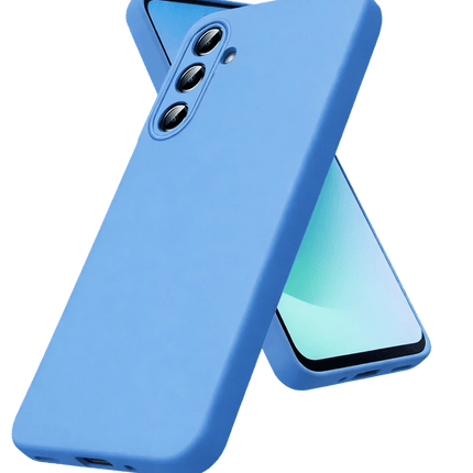 Samsung Galaxy A27 5G First Silikon Kılıf - Mavi