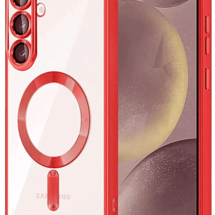 Samsung Galaxy A27 5G Kross Magneticsafe Kapak Kılıf - Kırmızı