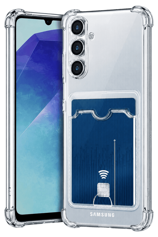Samsung Galaxy A27 Kart Şeffaf Silikon Kılıf
