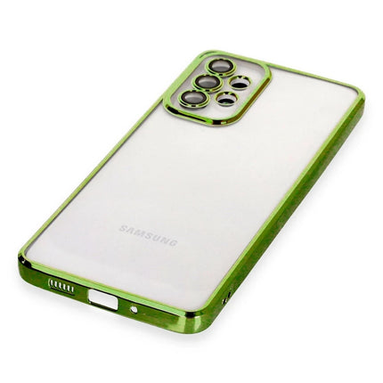 Samsung Galaxy A33 5G Razer Lensli Silikon Kılıf - Yeşil 4