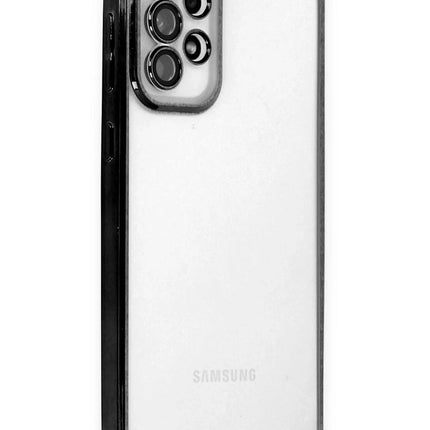 Samsung Galaxy A33 5G Razer Lensli Silikon Kılıf - Siyah