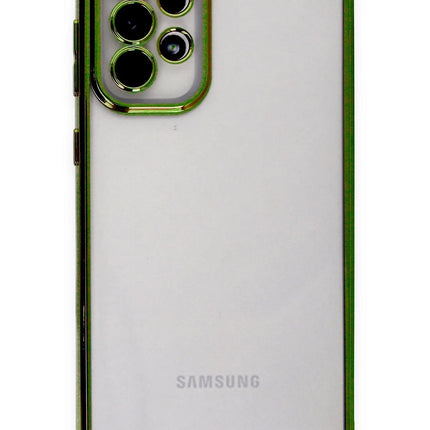 Samsung Galaxy A33 5G Razer Lensli Silikon Kılıf - Yeşil 2