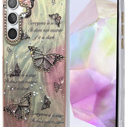 Samsung Galaxy A35 5G Blade Aynalı Desenli Kapak Kılıf - Desen 6