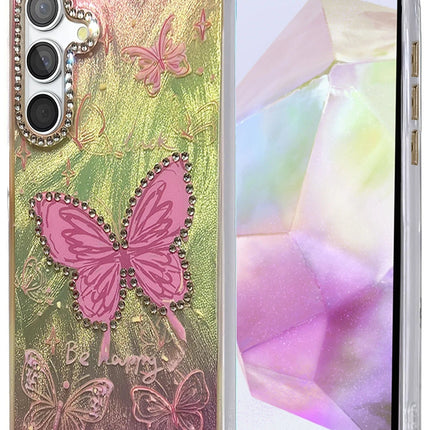 Samsung Galaxy A35 5G Blade Aynalı Desenli Kapak Kılıf - Desen 5