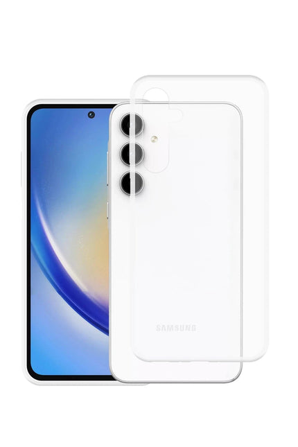Samsung Galaxy A35 5G Lüx Şeffaf Silikon Kılıf
