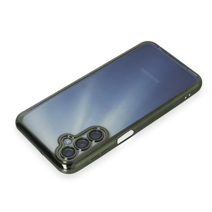 Samsung Galaxy A35 5G Razer Lensli Silikon Kılıf - Yeşil 3
